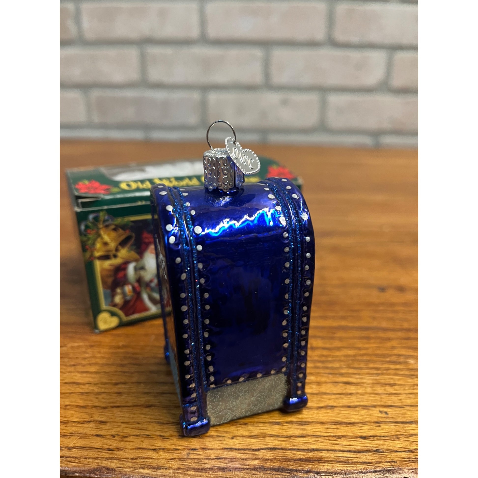 Old World Christmas Ornament 2019 USPS Mailbox Holiday Traditions (glass) OWC