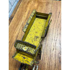 Original 1895 Dent Arcade Cast Iron Toy Horse-Drawn Transfer Freight Wagon 17"