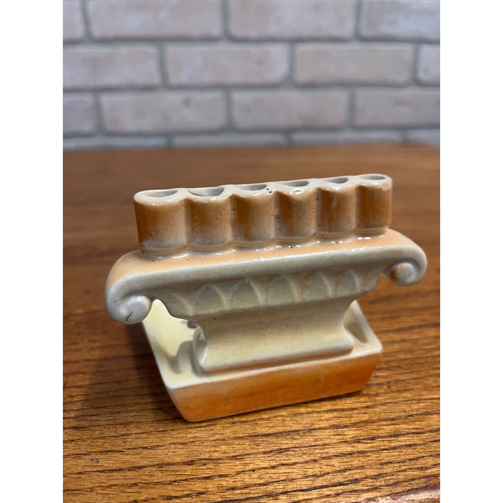 Rare Vintage 1930s Czech Ashtray / Cigarette Holder From Czechoslovakia