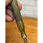 Stunning Vintage FREY Brass Nest of 4 Screwdrivers Slotted Nested Tool Set Vtg