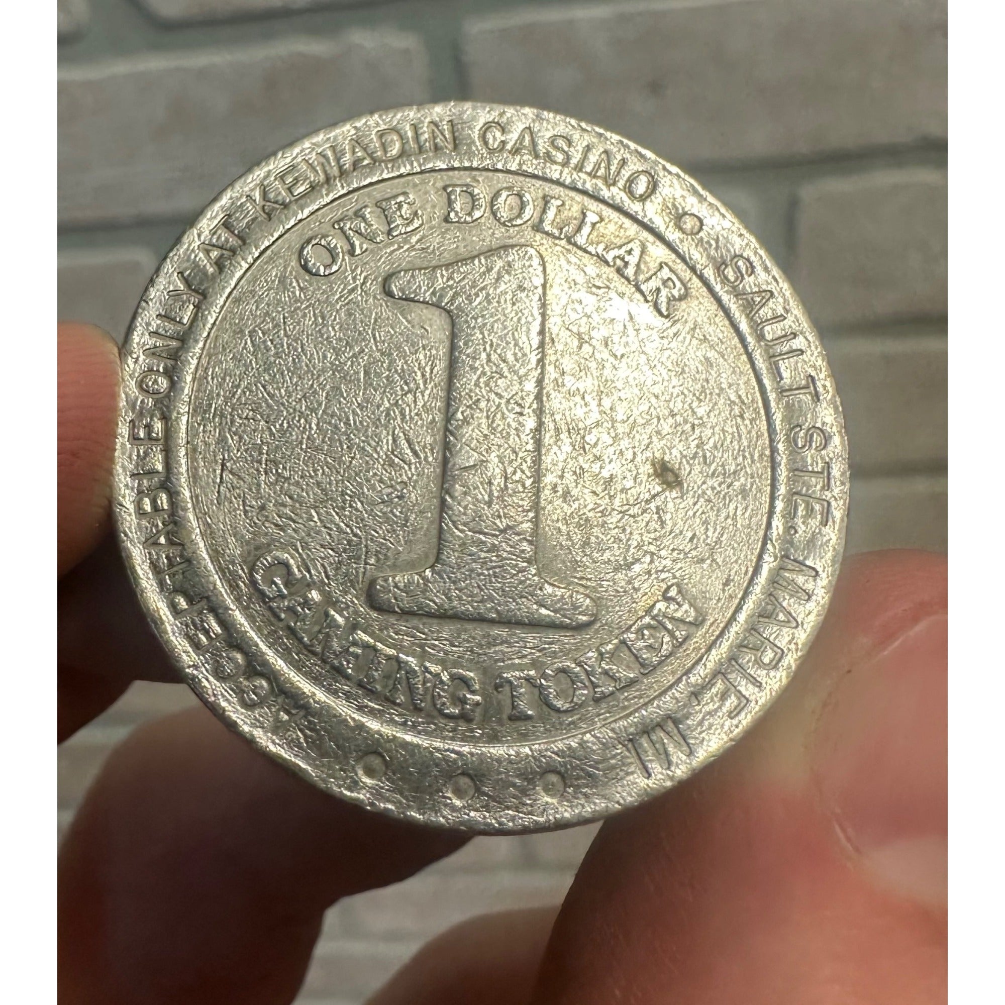 Casino Token KEWADIN CASINO, SAULT ST MARIE MICHIGAN