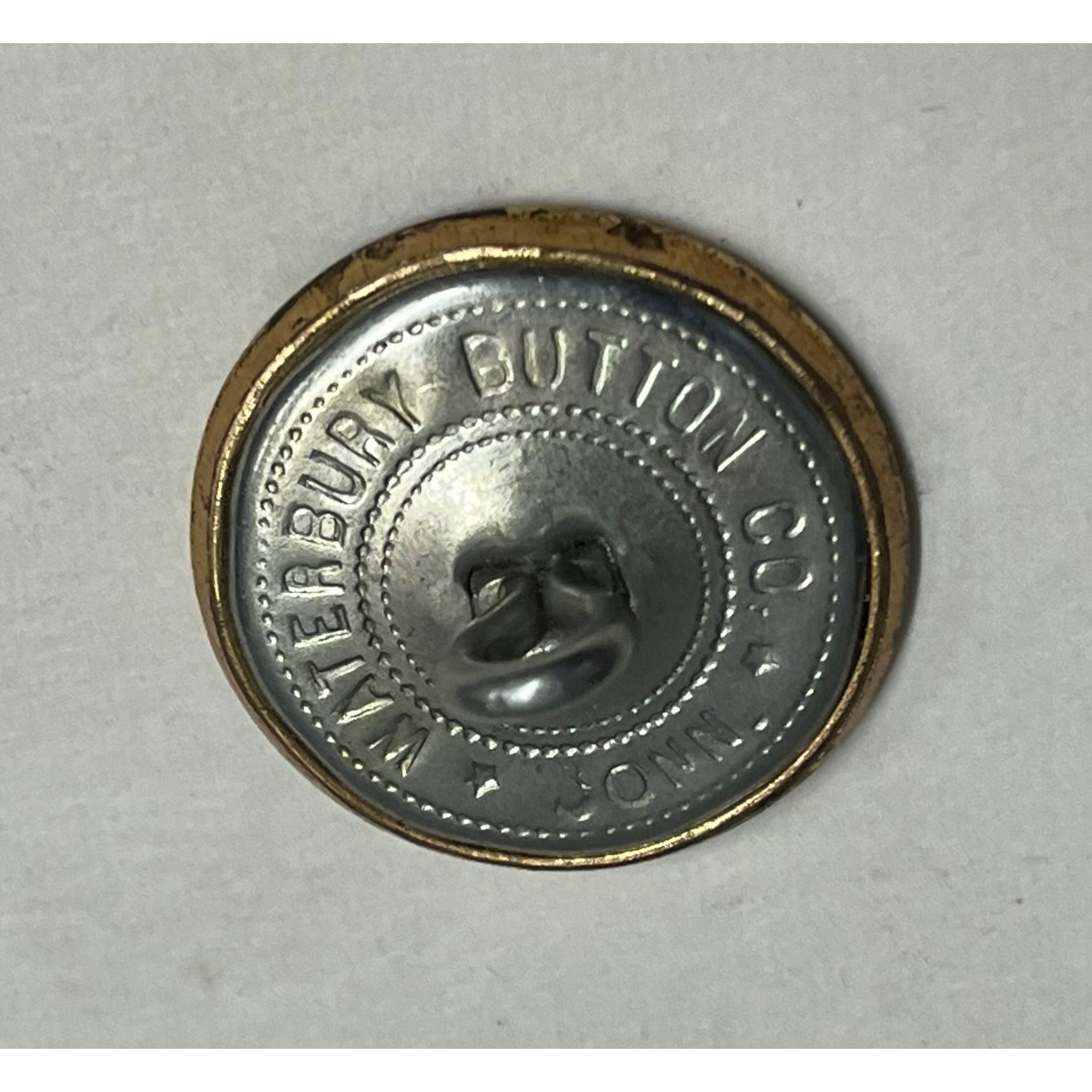 Vintage Chicago, Milwaukee, St. Paul & Pacific Railroad Conductors Jacket Button