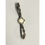 Vintage Gruen Veri-Thin Ladies Watch 10K Gold Filled Mesh Bracelet - Runs