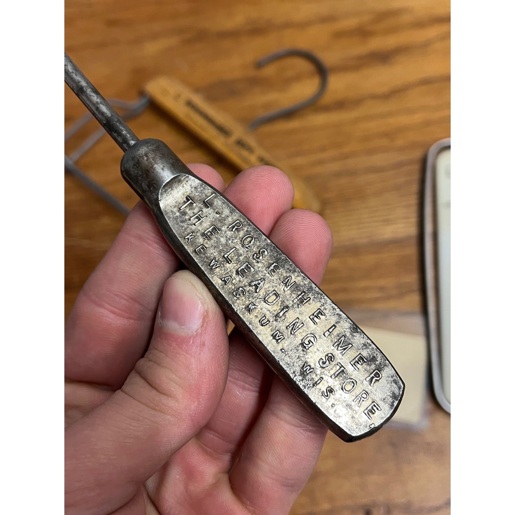 Vintage Kewaskum Wisconsin Rosenheimer Store Advertising Lot Screwdriver ++