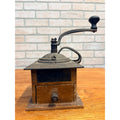 Antique Arcade Imperial Mill No. 705 Coffee Grinder Cast Iron Wood Hand Crank