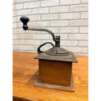 Antique Arcade Imperial Mill No. 705 Coffee Grinder Cast Iron Wood Hand Crank