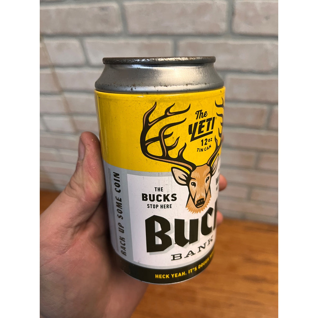 YETI Buck Bank Limited Edition 12oz Stash Can 2nd Edition Collectible
