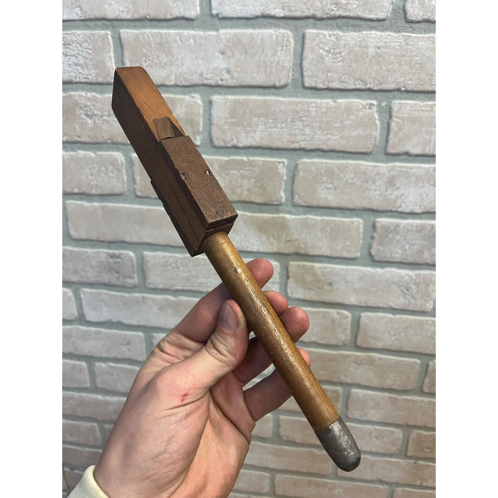 Antique Primitive 19th c. Wooden Bird Whistle Call AAFA Folk Art Farmhouse