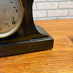 Vintage 1950s Seth Thomas Mantle Clock Faux Wood with Key