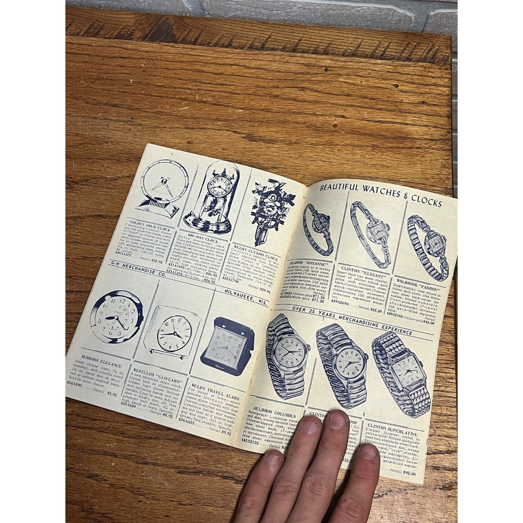 1955 G-H Merchandise Co. Milwaukee Wis Catalog Wish Book Bicycles Sporting Goods