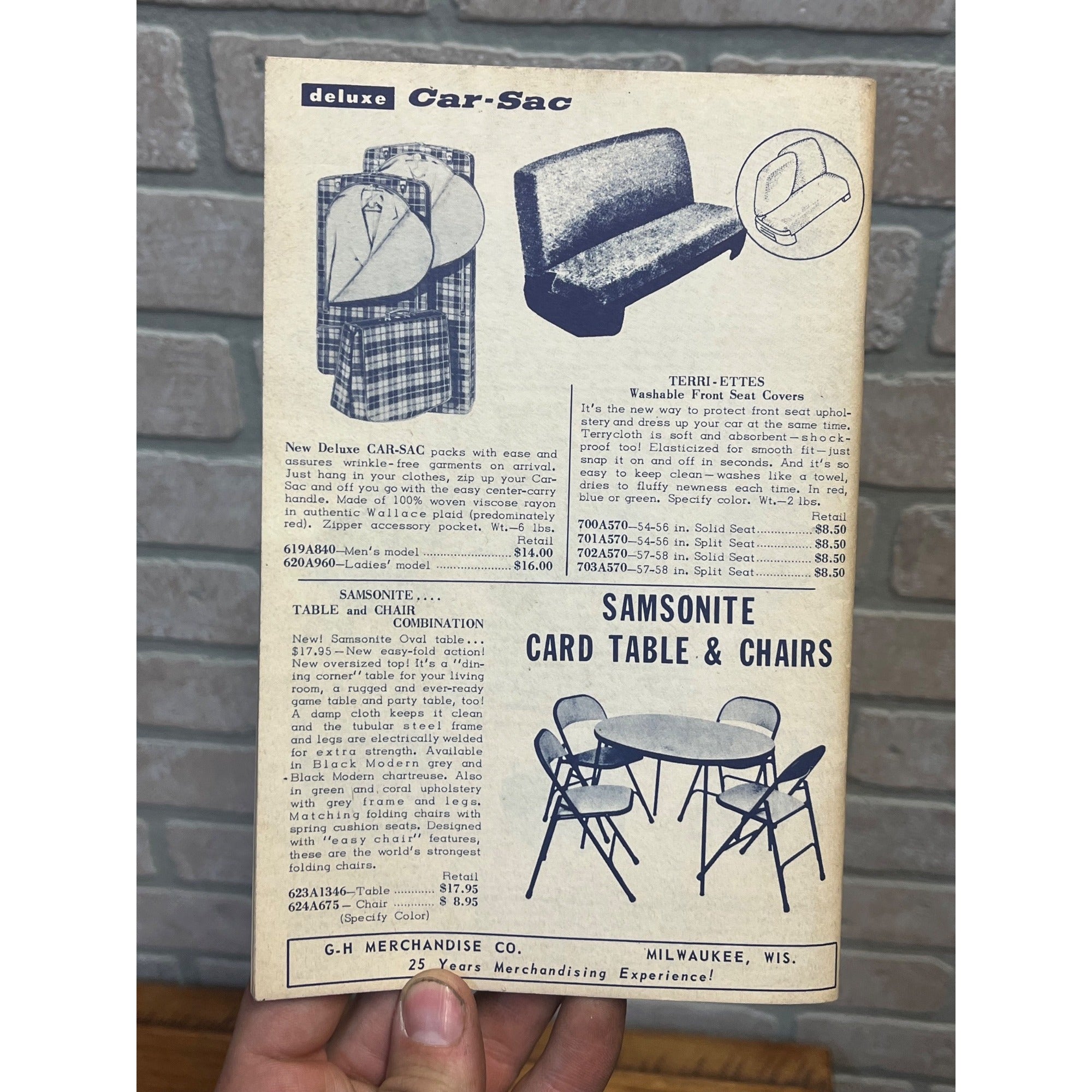 1955 G-H Merchandise Co. Milwaukee Wis Catalog Wish Book Bicycles Sporting Goods