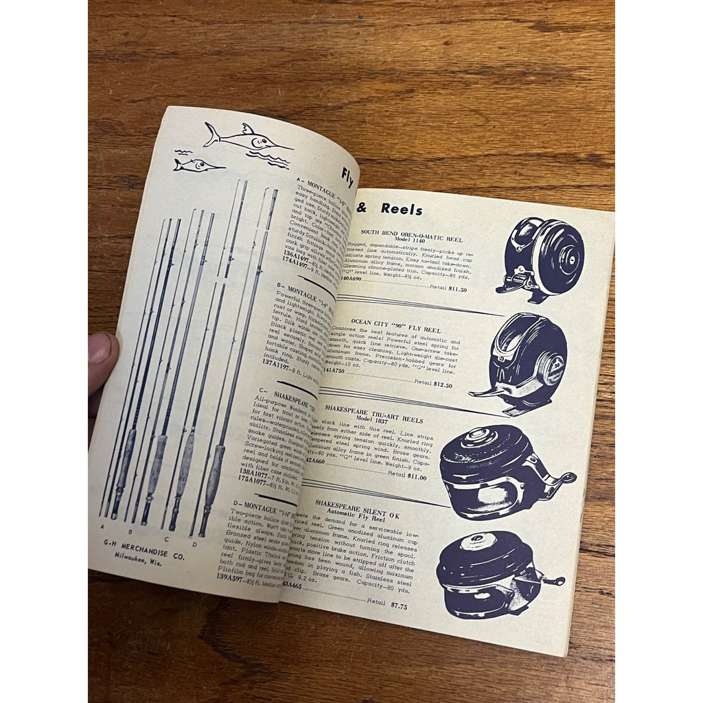 1955 G-H Merchandise Co. Milwaukee Wis Catalog Wish Book Bicycles Sporting Goods