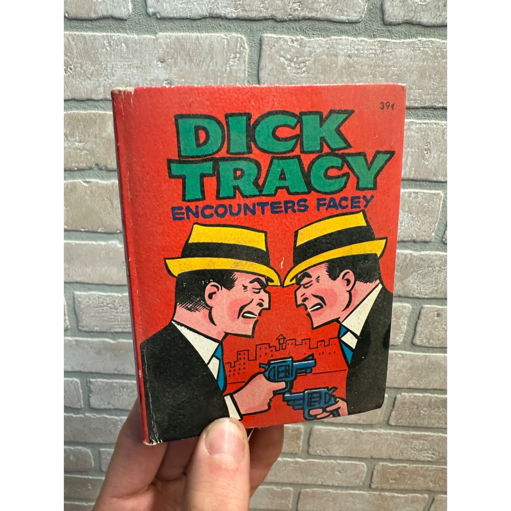 1967 Dick Tracy Encounters Facey #2001 Whitman Big Little Book
