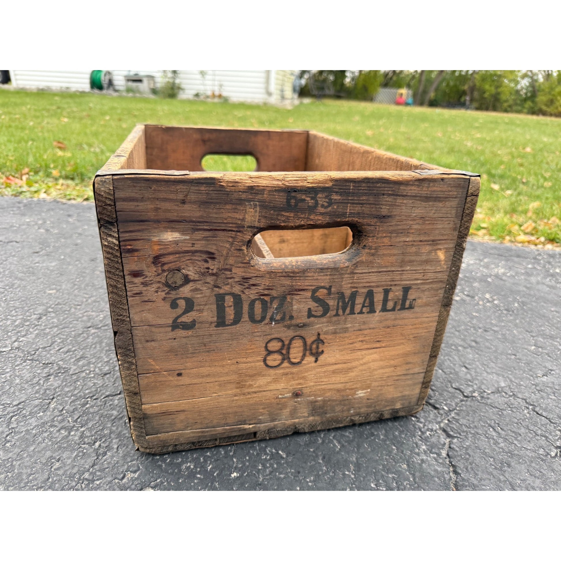 RARE Vintage Fischbach Brewing Co. Milwaukee Wisconsin Wooden Beer Crate Case