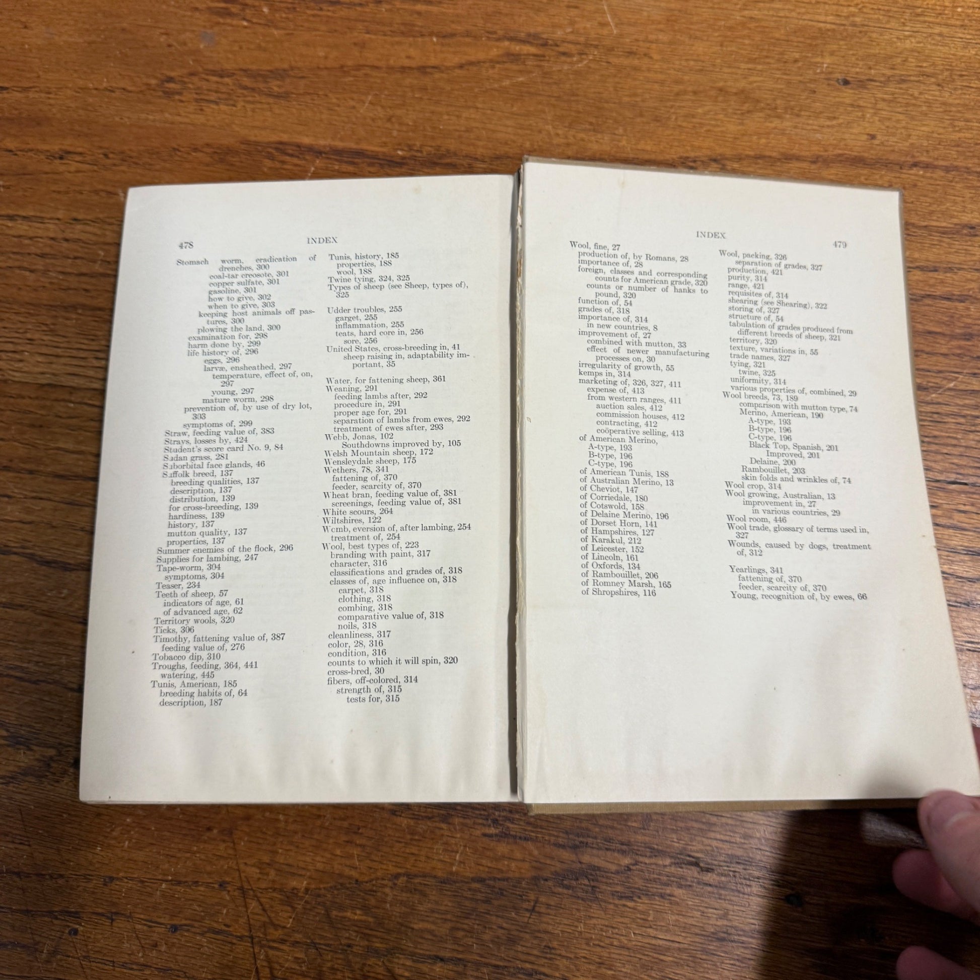 Lippincott’s Farm Manuals Productive Sheep Husbandry WC Coffey 1929 Book Farming