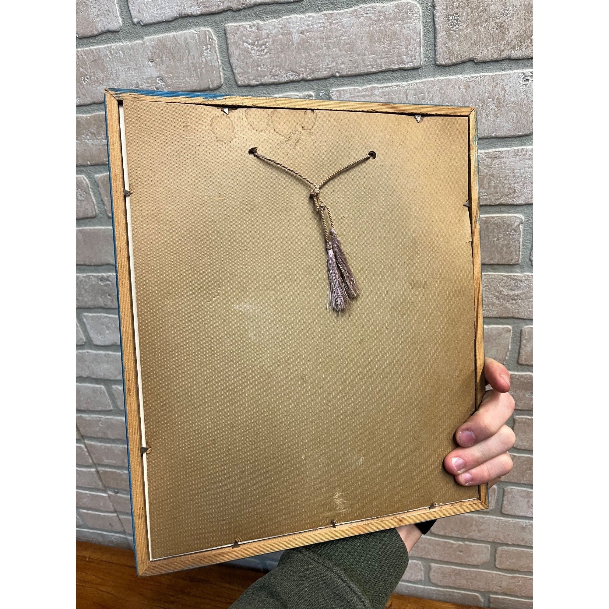 Vintage Klemp Bros Garage Butte De Morts Wisconsin Advertising Sign Gas Oil Wis