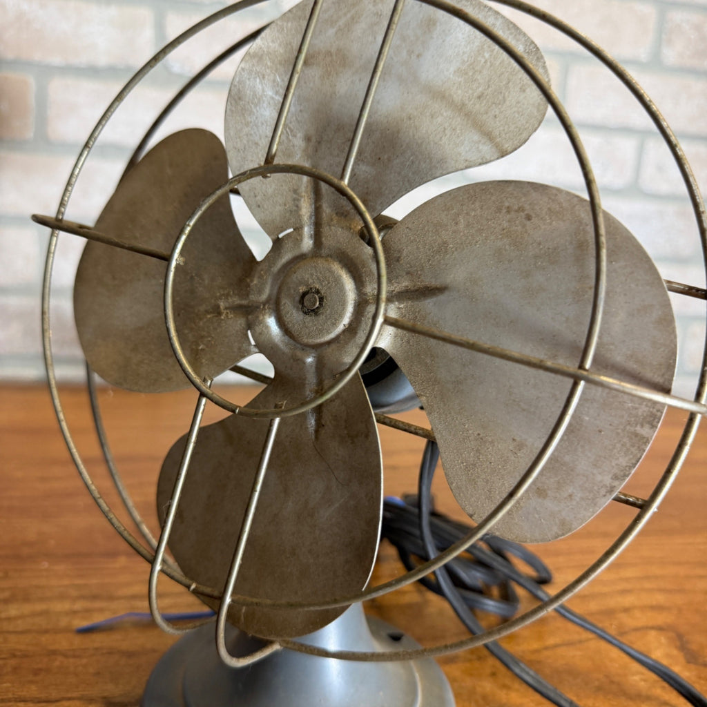VINTAGE 10’’ POLAR ELECTRIC FAN MFG A.C. GILBERT CO Non-working Desk Fan