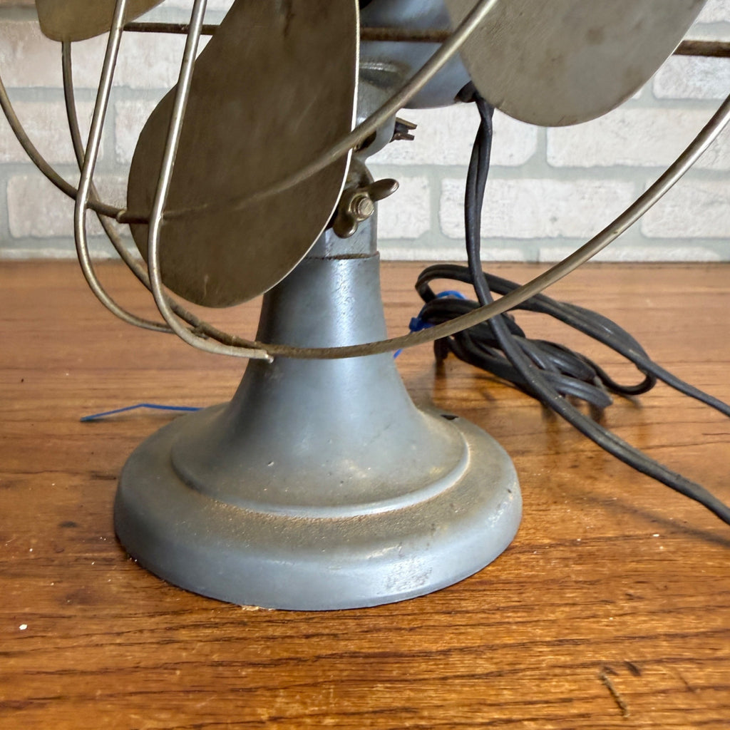 VINTAGE 10’’ POLAR ELECTRIC FAN MFG A.C. GILBERT CO Non-working Desk Fan