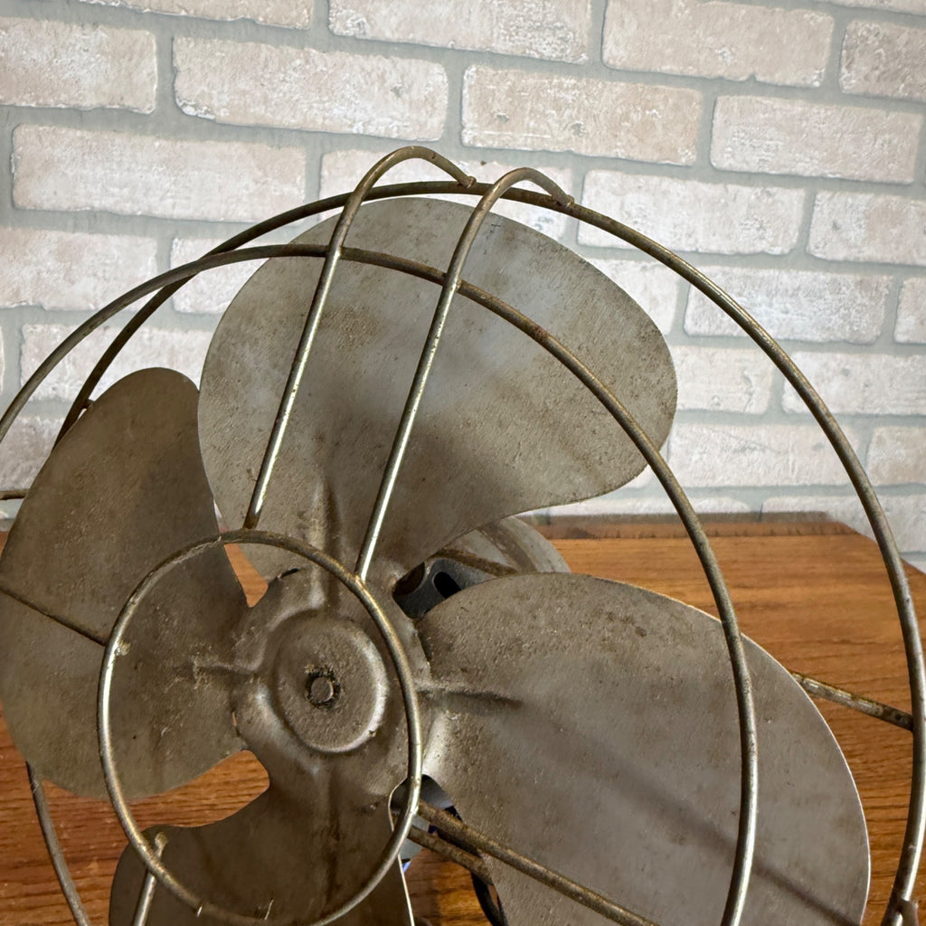 VINTAGE 10’’ POLAR ELECTRIC FAN MFG A.C. GILBERT CO Non-working Desk Fan