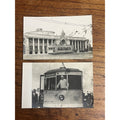 William Jennings Bryan Speech RPPC Post card Coral Gables Streetcar (2) 1960s