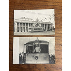 William Jennings Bryan Speech RPPC Post card Coral Gables Streetcar (2) 1960s