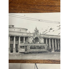 William Jennings Bryan Speech RPPC Post card Coral Gables Streetcar (2) 1960s