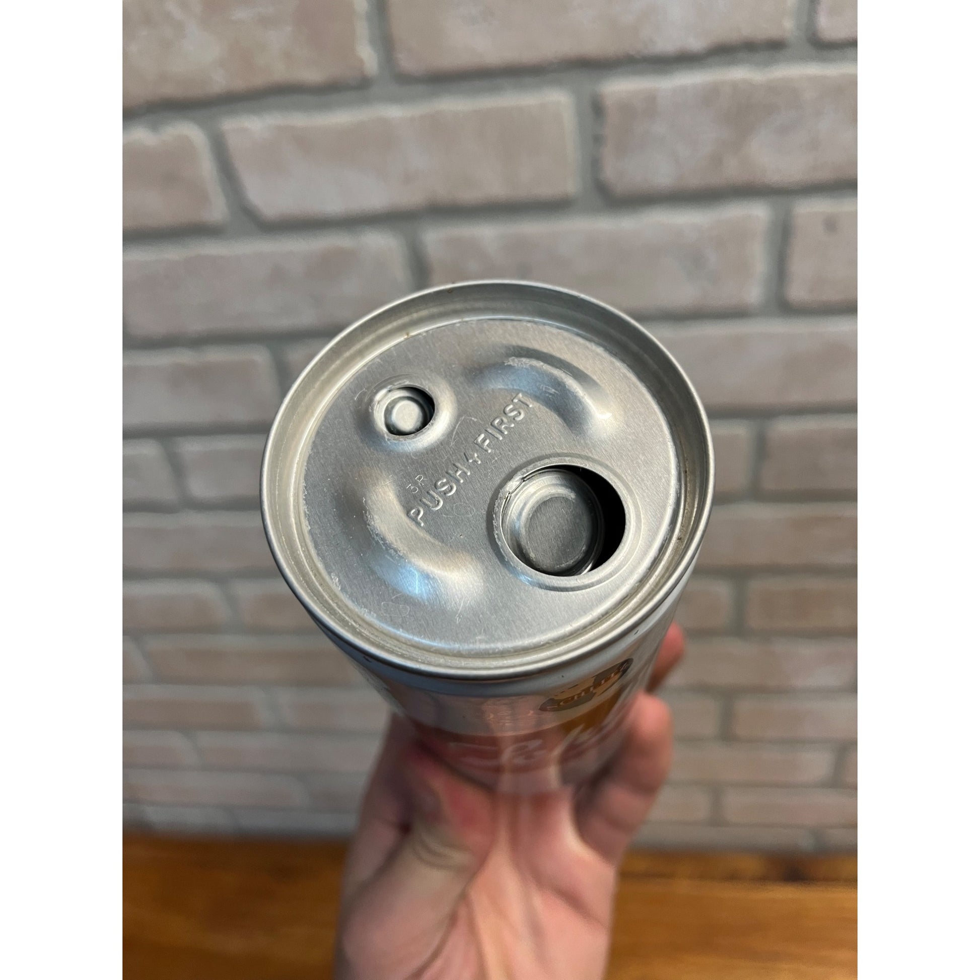 Vintage Schlitz Milwaukee Beer Push First Aluminum Can