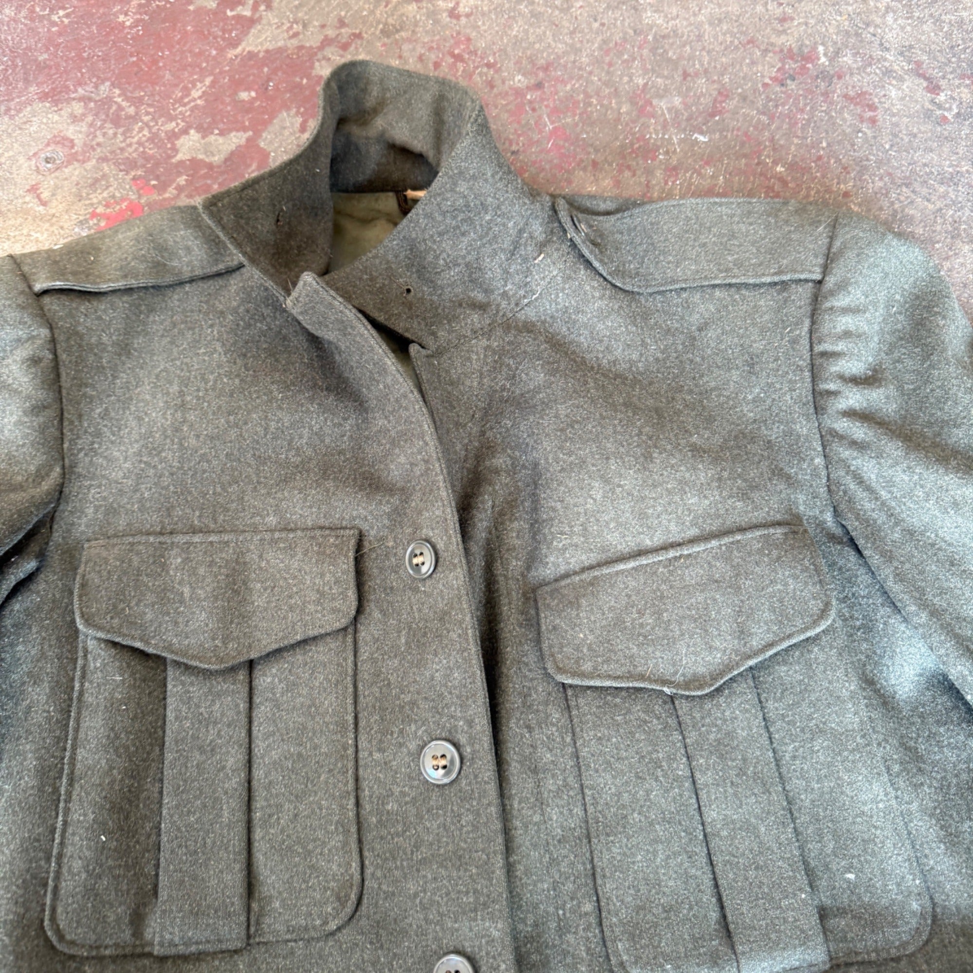 Vintage 1950s 'Eisenhower Jacket" Military Uniform Size 36