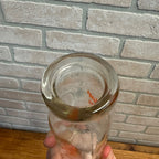 Hartway Dairy Blue Boulder Guernseys Park Falls, Wis. Glass Milk Bottle