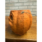 Vintage Halloween Paper Mache Jack O Lantern JOL Choir Boy 5" w/ Insert