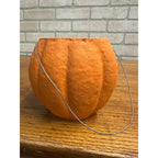 Vintage Halloween Paper Mache Jack O Lantern JOL Choir Boy 5" w/ Insert