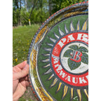 Pre-Prohibition Pabst Blue Ribbon Beer Milwaukee Advertising Serving Tray