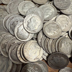 Silver Roosevelt Dimes 1946-1964 90% Silver Random Selection Coin