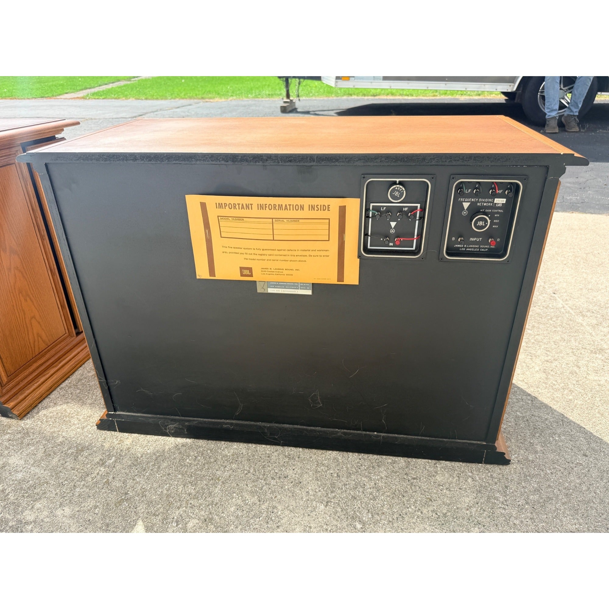 JBL C60 Sovereign S8R Stereo Speakers Audiophile Refoamed