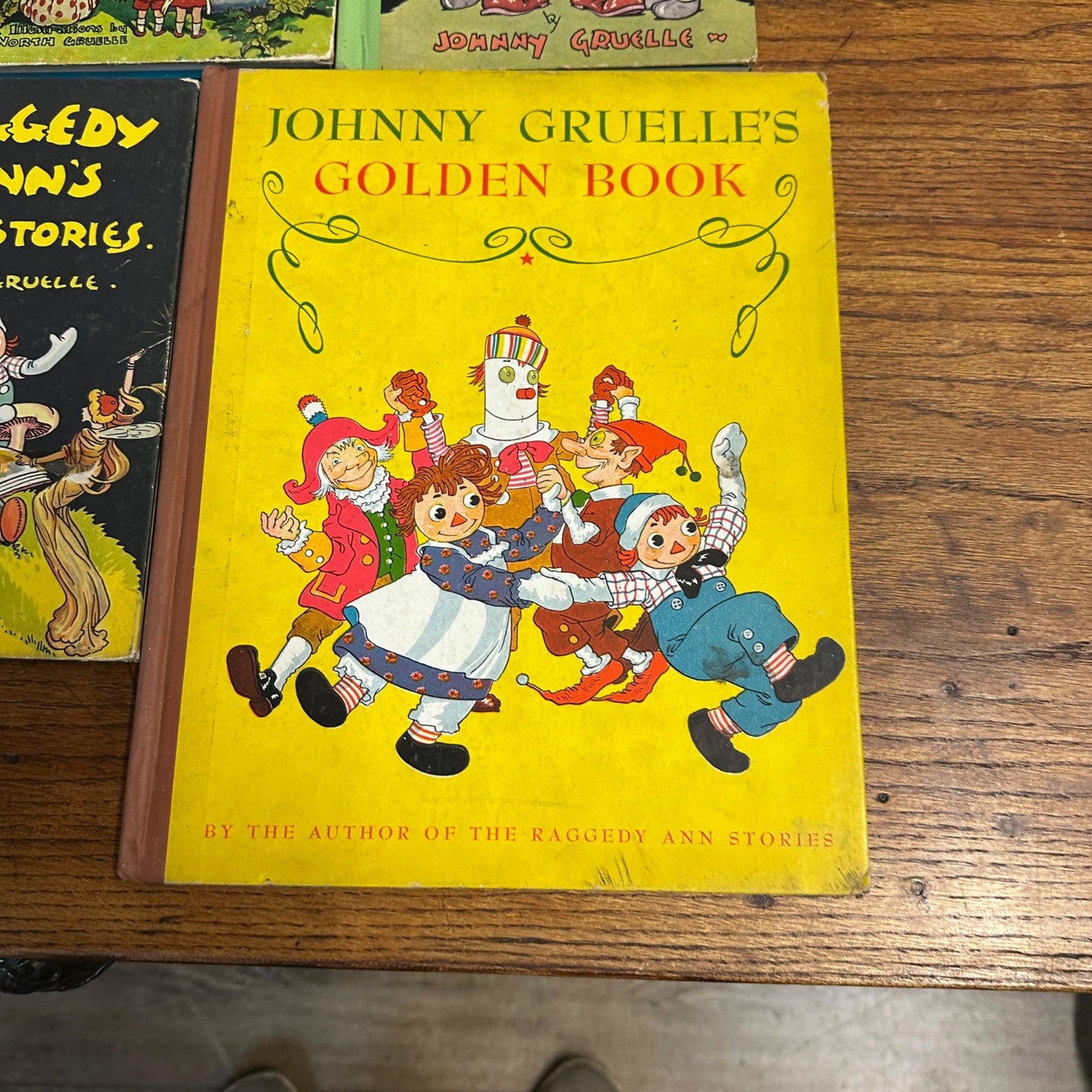 Vintage Raggedy Ann Book Lot 1930s-1950s Lot of 5 Gruelle Childrens Books