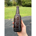 Pre Pro Pabst Leaf Amber Embossed Milwaukee Wis  Bottle