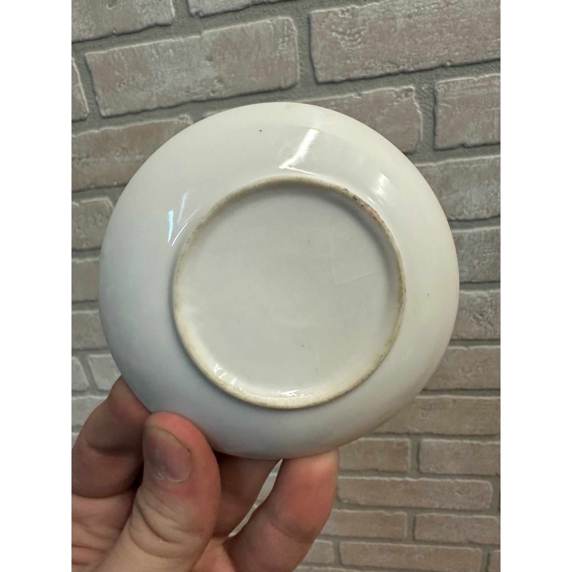 Vintage Early 1900s San Francisco Chinatown Souvenir CA 3.75" Plate Porcelain Painted