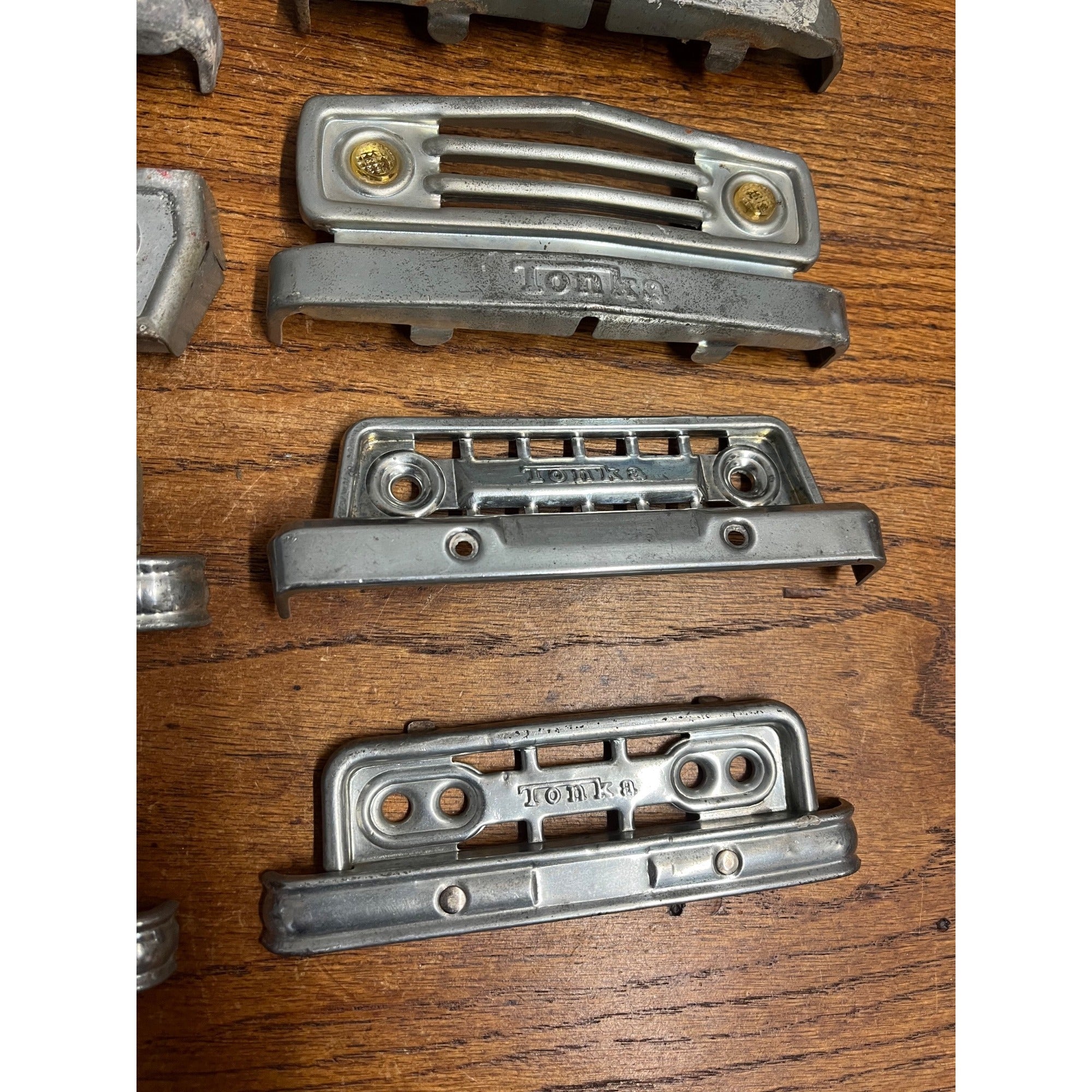 Vintage Original Tonka Front Grille Parts Headlights Truck Toys ++