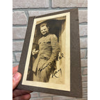 Vintage WW1 US Army Solider Keepsake Sweetheart Photo Homefront Original WWI