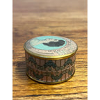 Vintage Eye Lash Ine Tin 1916 Eyelashine Remedy Advertising Round Small Victorian Girl