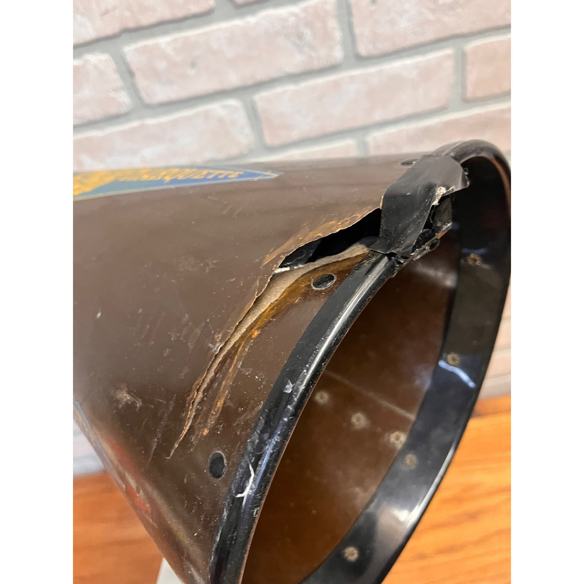 Vintage 1950s Marquette University High School Cheerleading Megaphone Cheer Horn