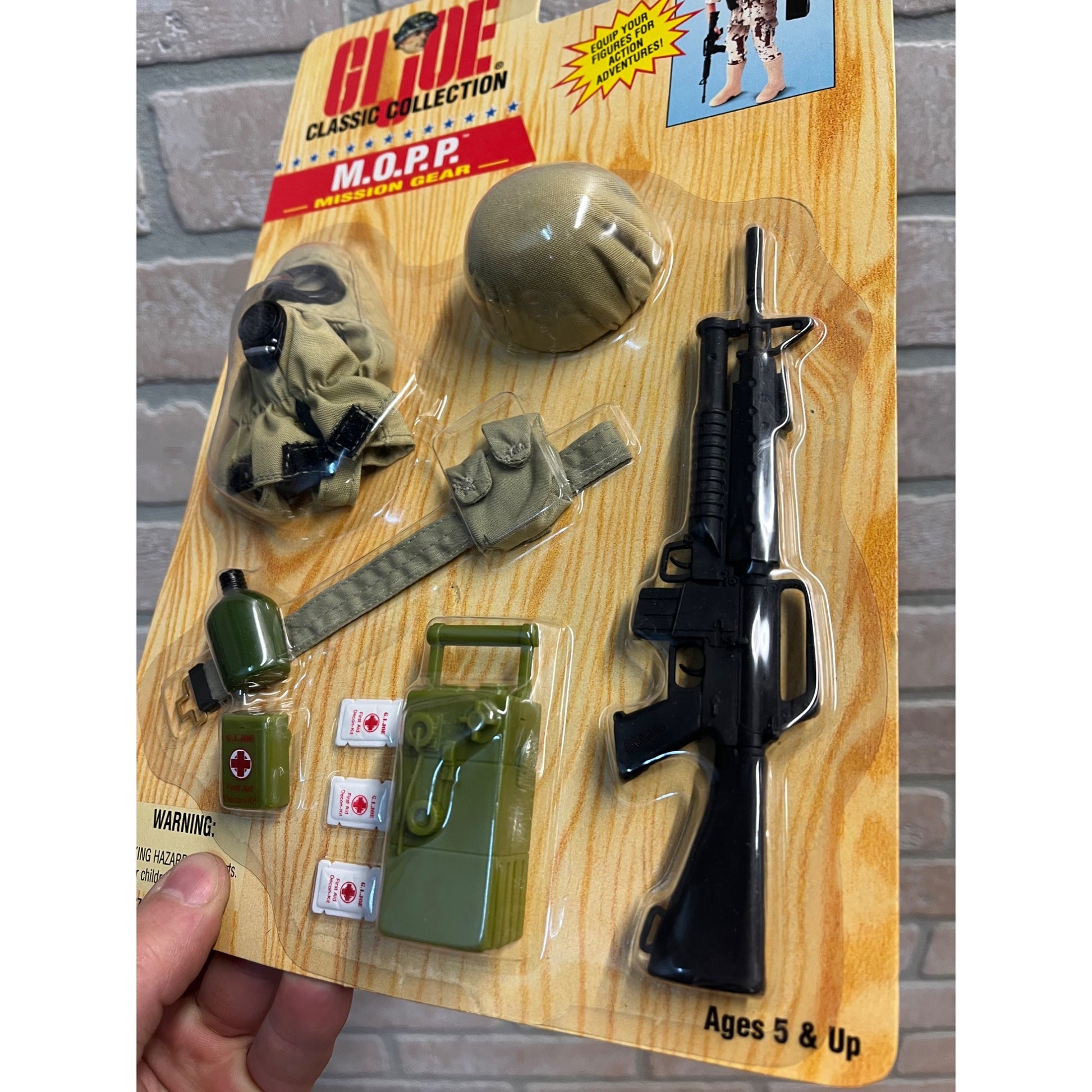 Vintage GI Joe Classic Collection M.O.P.P Mission Gear NOS NEW Hasbro 1997