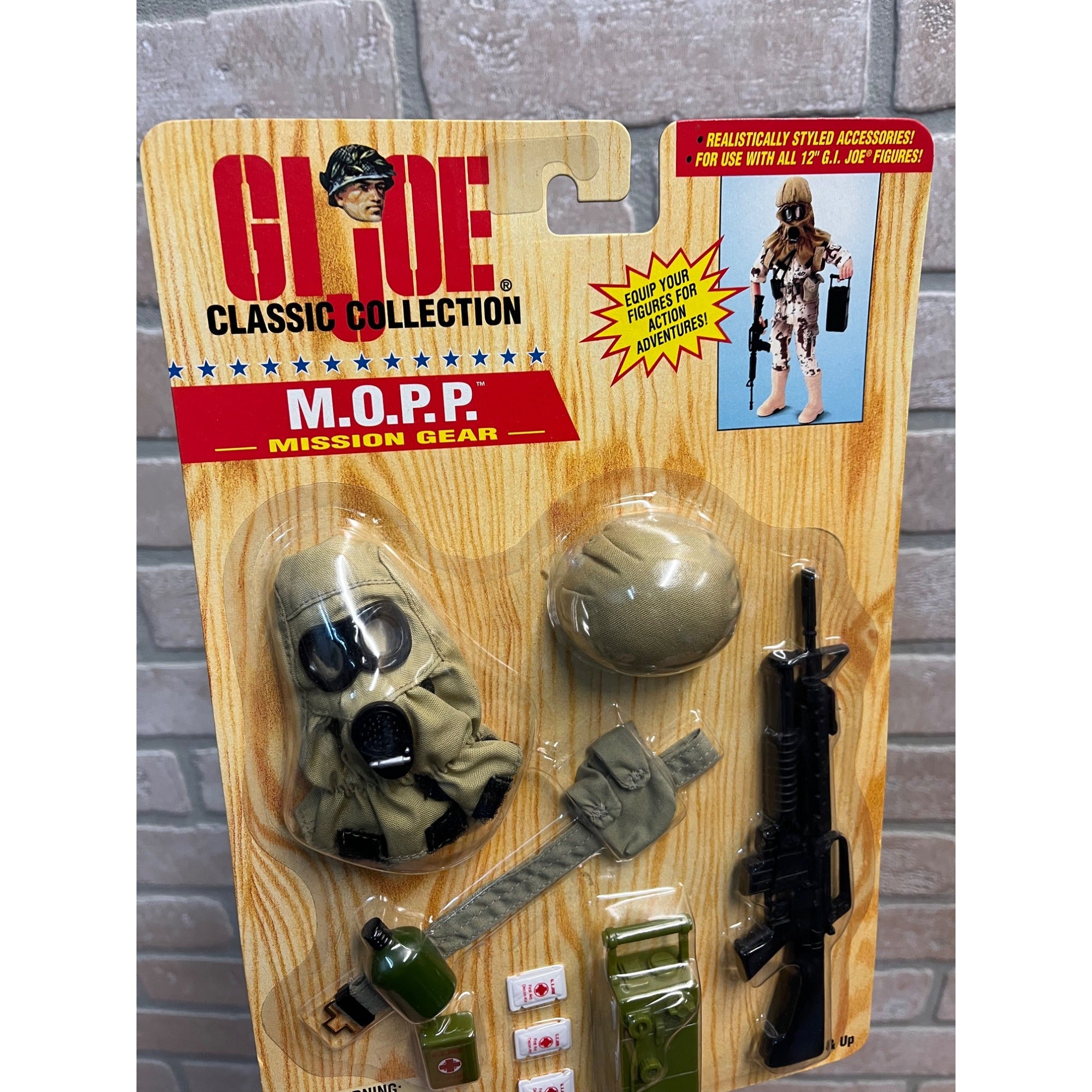 Vintage GI Joe Classic Collection M.O.P.P Mission Gear NOS NEW Hasbro 1997