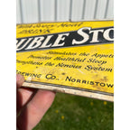 RARE Vintage 1920s Prohibition Adam Scheidt Brewing Co. Double Stout Sign