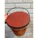 Vintage Swift's Jewel Shortening Bucket Tin Pail Advertising Chicago USA