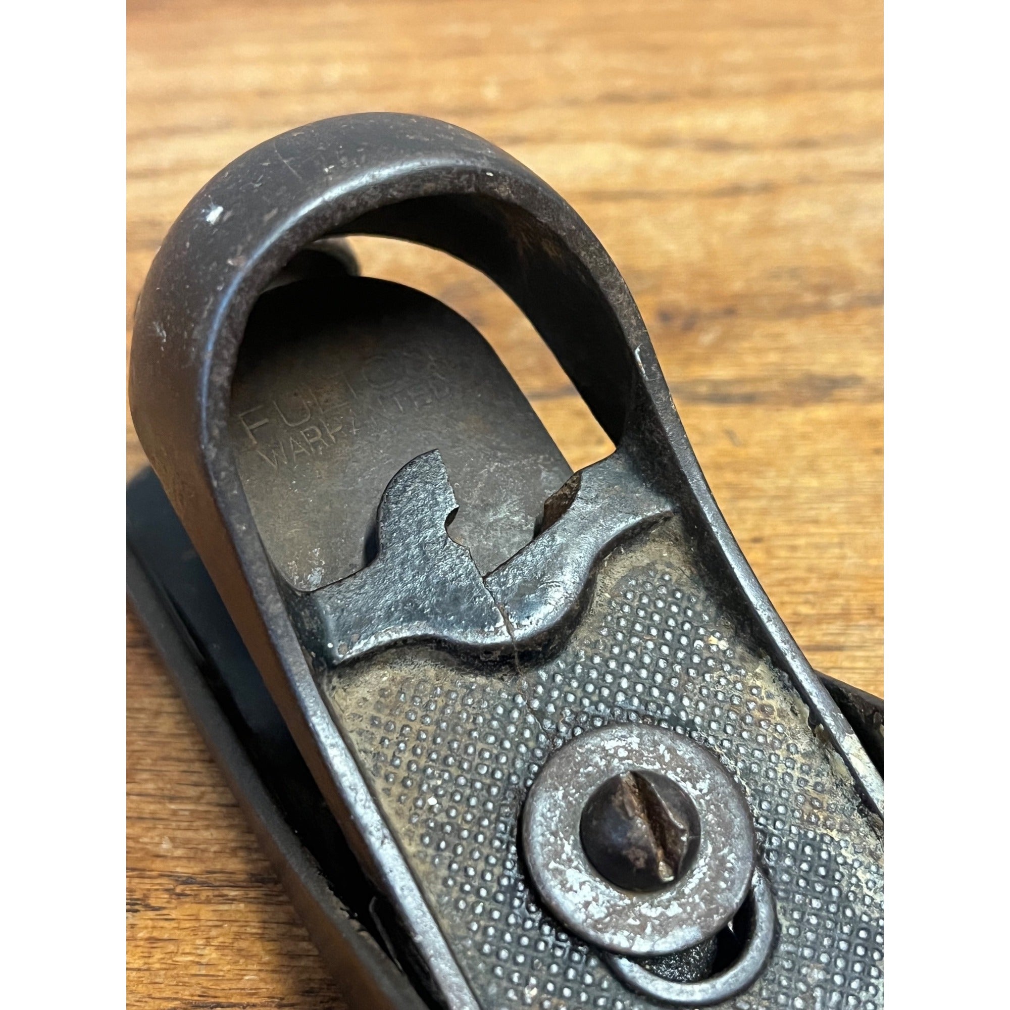 Vintage 7.25"  Fulton Block Plane Woodworking Tool Planer