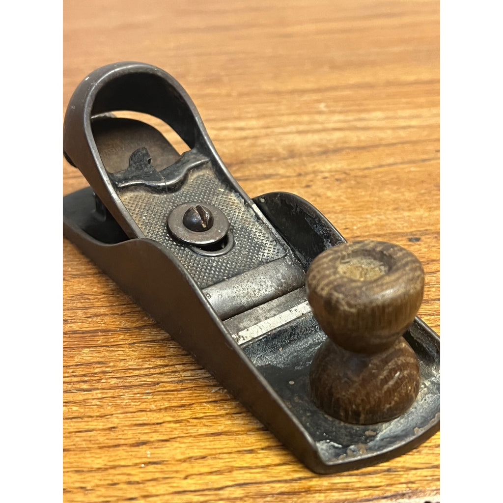 Vintage 7.25"  Fulton Block Plane Woodworking Tool Planer