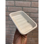 Antique Ironstone Porcelain Soap Dish Architectural Salvage 5" x 3.5"