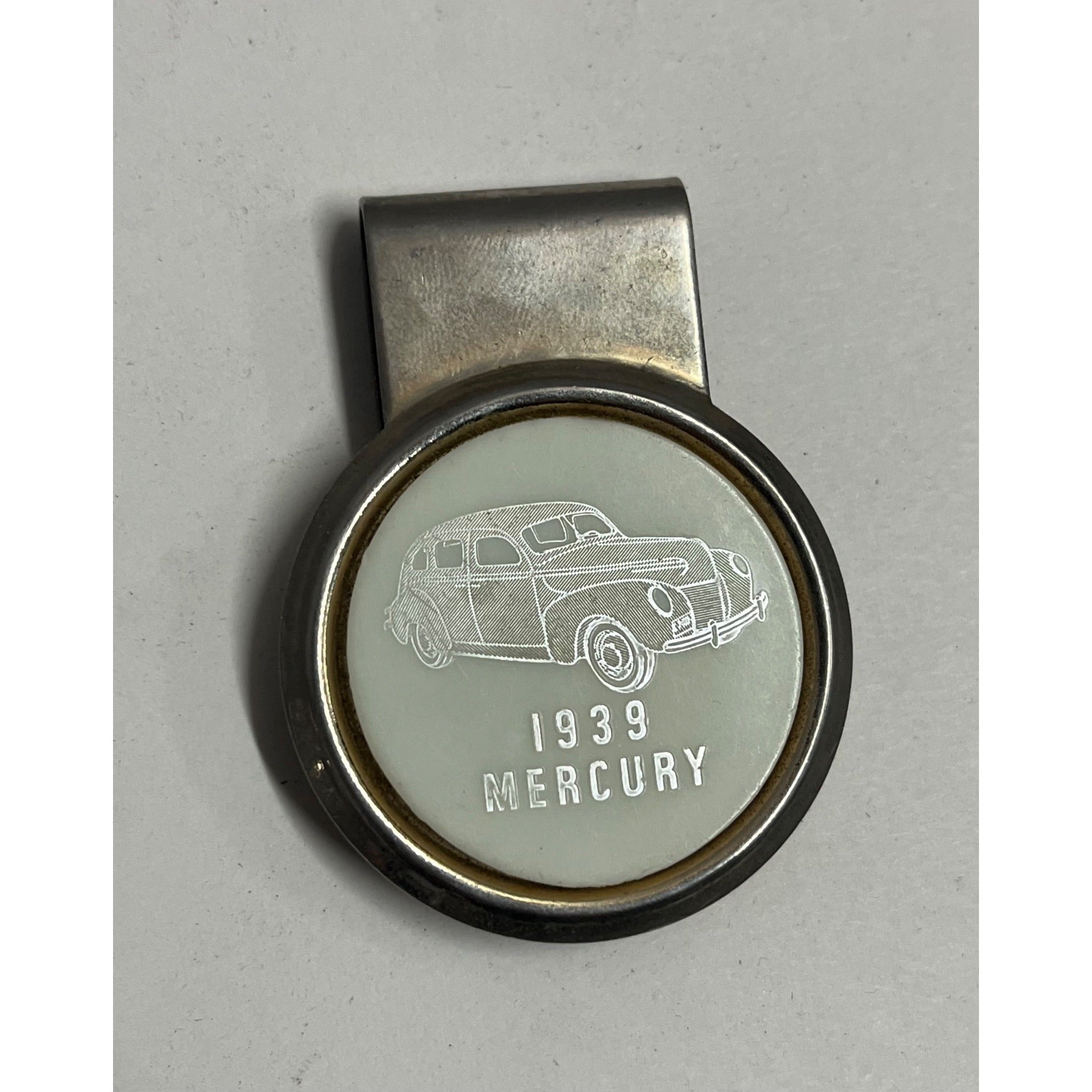 Vintage 1939 Ford Mercury Money Clip Motors Advertising Piece New London Wis