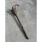 Antique Metal Tin Water Well or Gasoline Siphon Pump Rustic